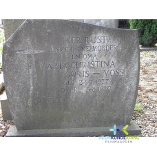 Grafstenen kerkhof Herwen Coll. HKR (285) M.C.Goris -Voss